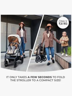 Kinderkraft Vognpakker*3-i-1 NEWLY Kombivogn Travelsystem, Sand Beige