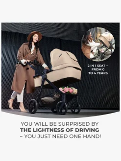 Kinderkraft Vognpakker*3-i-1 NEWLY Kombivogn Travelsystem, Sand Beige