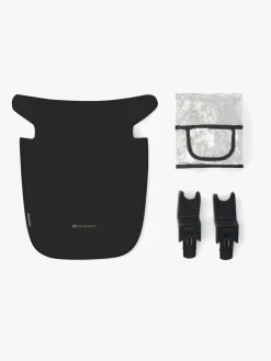 Kinderkraft Duo- & Kombivogne*3-i-1 NEWLY Kombivogn Travelsystem, Classic Black Sort