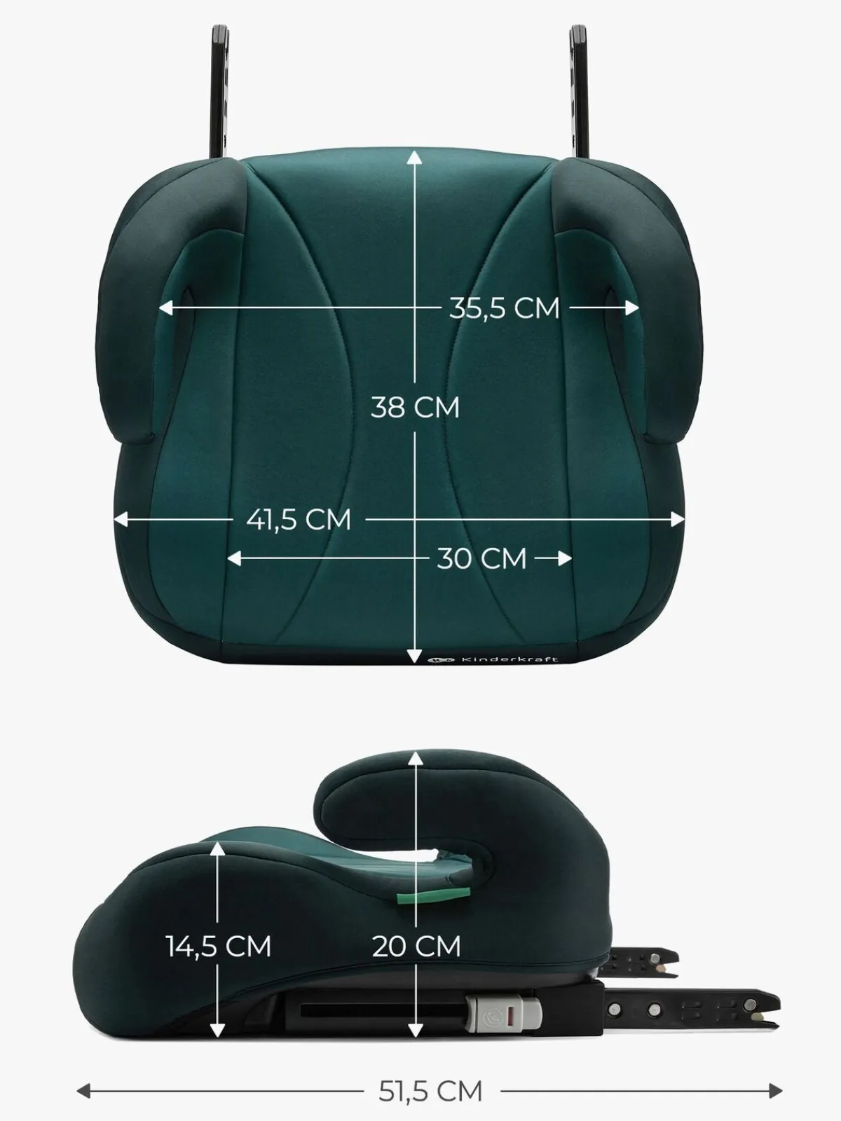 Kinderkraft I-BOOST Selepude, Green