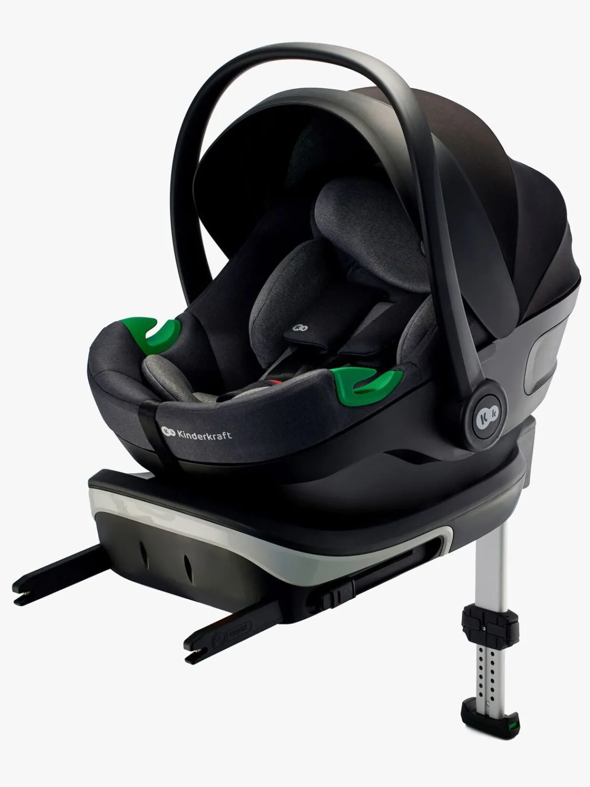 Kinderkraft Autostole 0-13 Kg>I-CARE i-Size Autostol Baby, Cool Grey