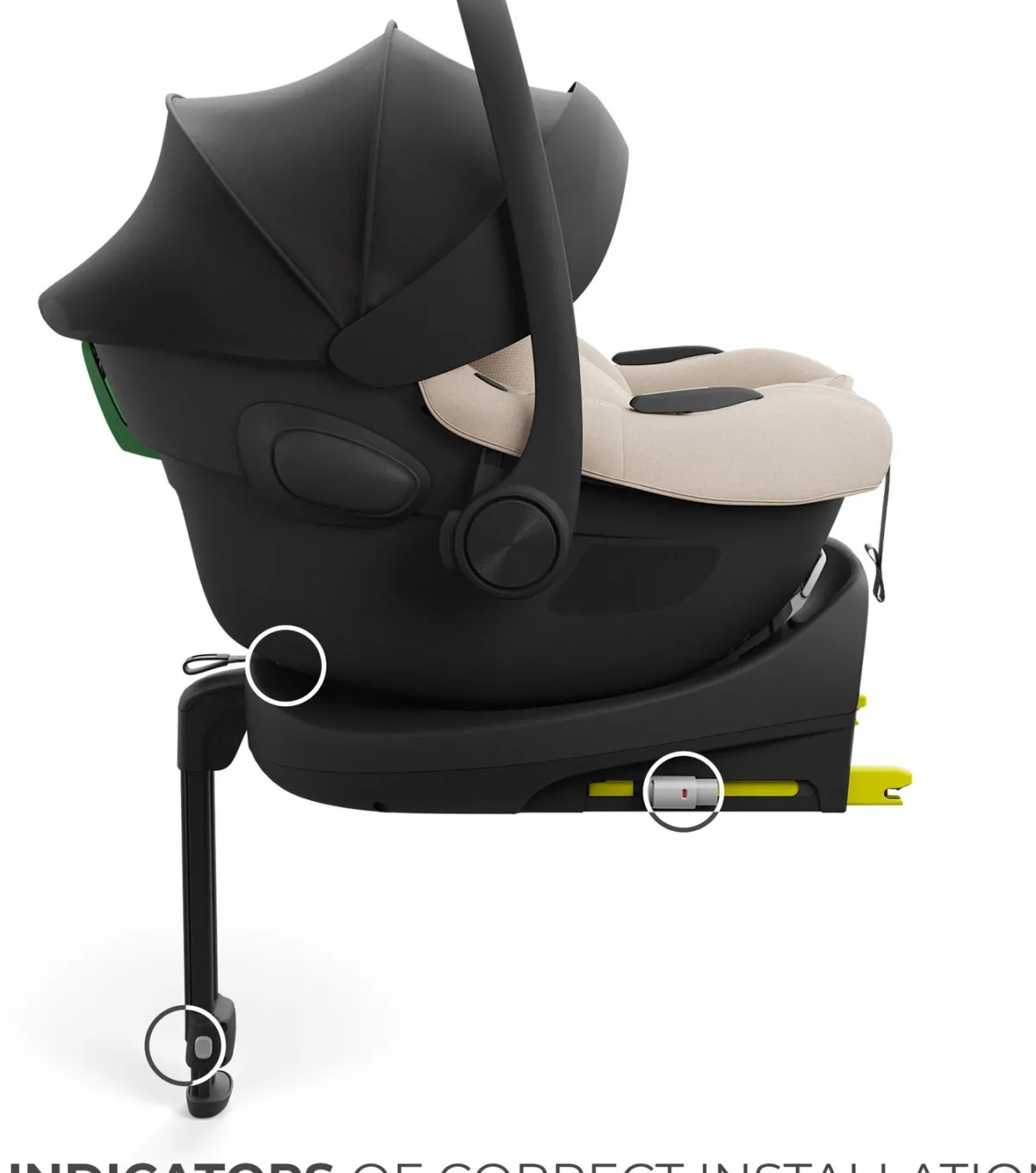 Kinderkraft Autostole 0-13 Kg>I-LITE Autostol Baby inkl. ENDURA SAFE FX Base,