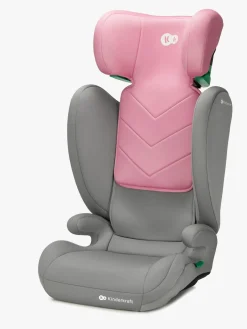 Kinderkraft Autostole 15-36 Kg*I-SPARK i-Size Autostol, Pink Lyserød/Grå