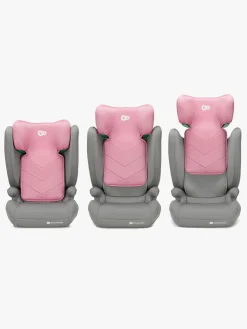 Kinderkraft Autostole 15-36 Kg*I-SPARK i-Size Autostol, Pink Lyserød/Grå
