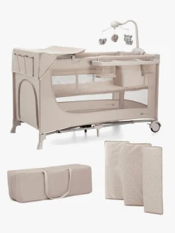 Kinderkraft Børnesenge & Tilbehør*JOY 2 Weekendseng med Tilbehør, Beige