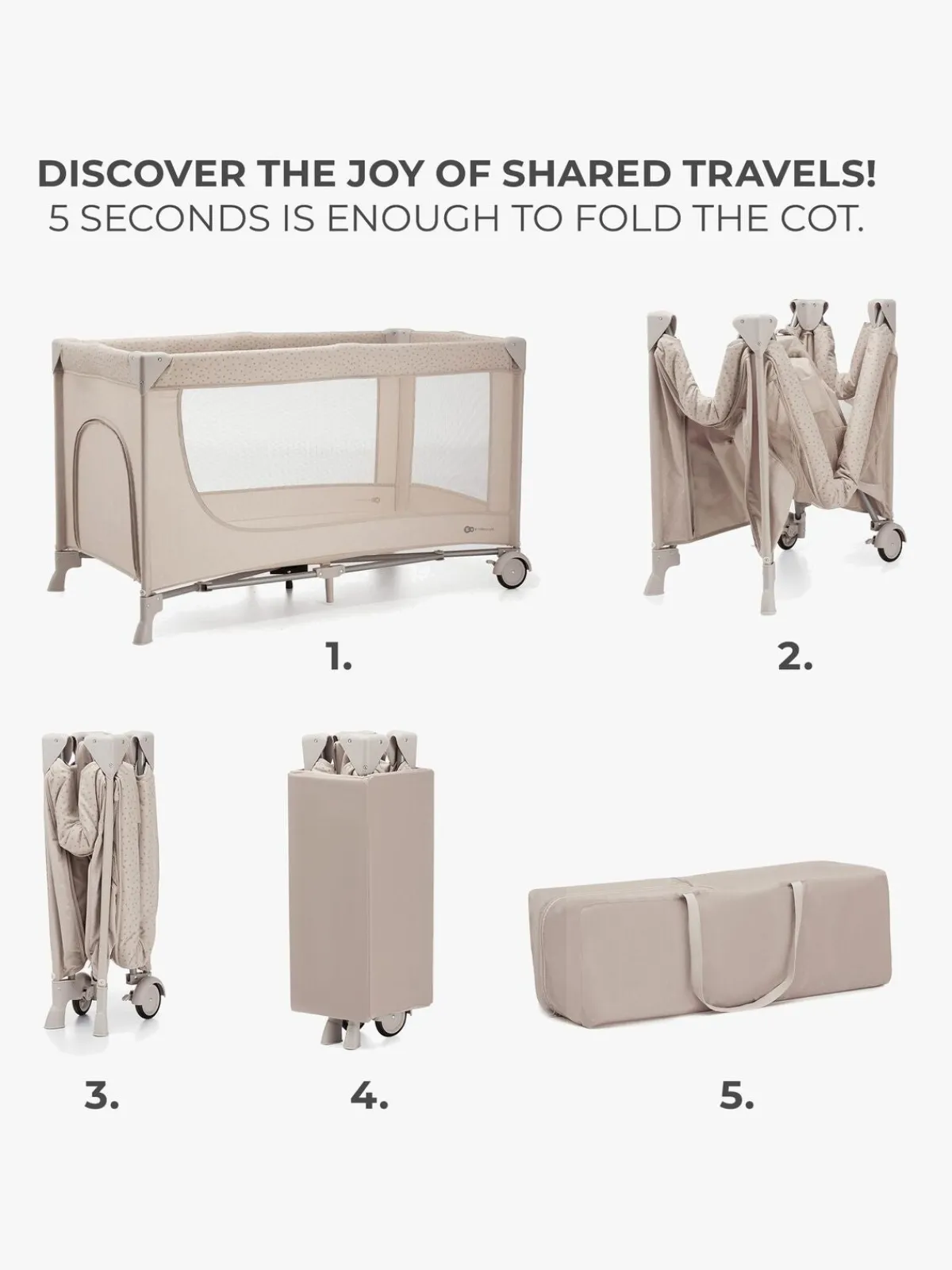 Børn Kinderkraft Børnesenge & Tilbehør>JOY 2 Weekendseng,