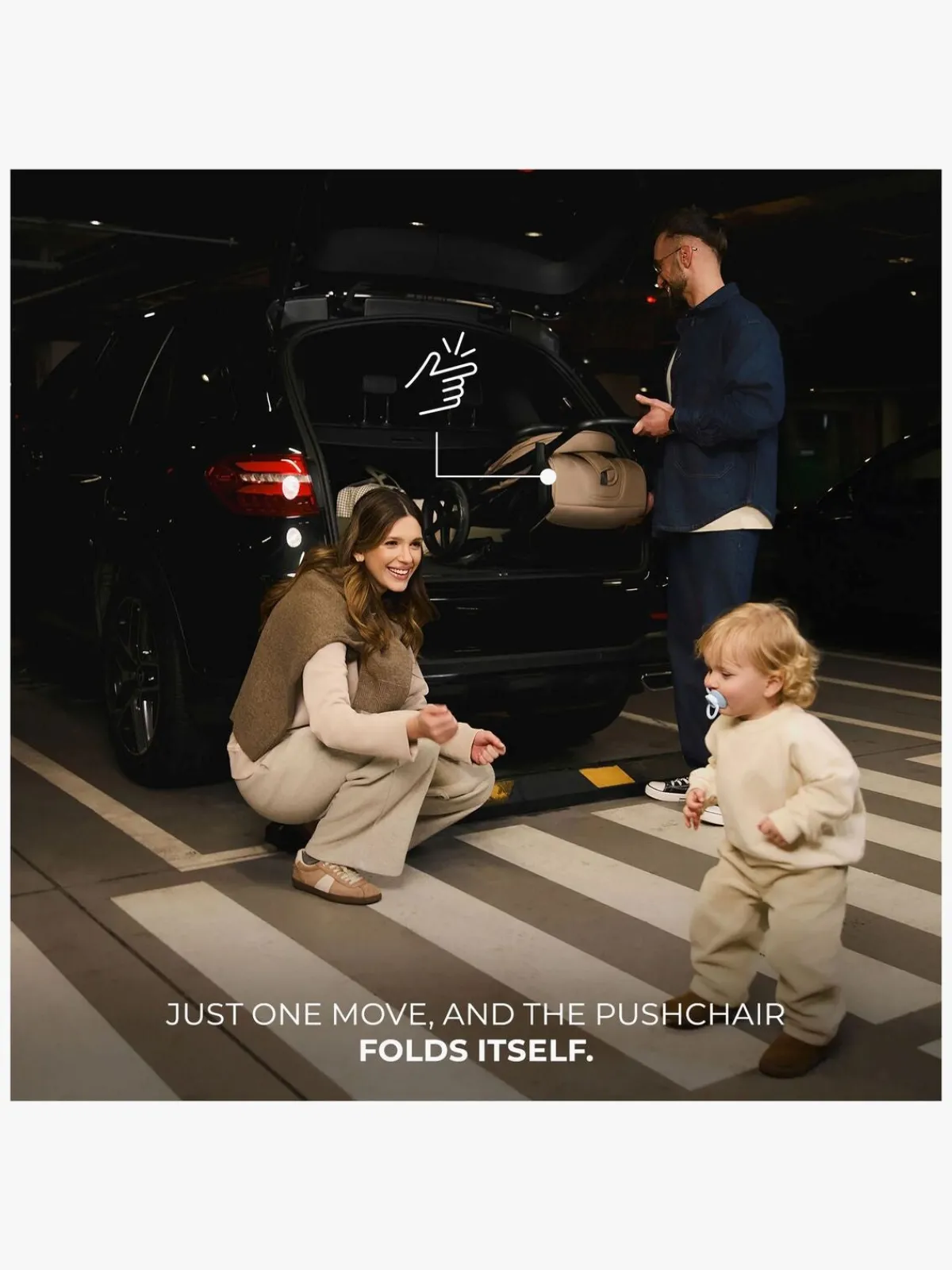 Kinderkraft Rejseklapvogne*Loom Klapvogn, Jade Green Grøn