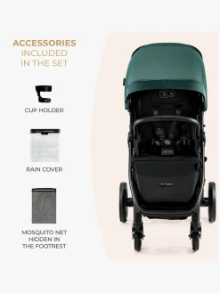 Kinderkraft MITZY Klapvogn, Jade Green