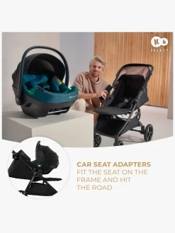 Kinderkraft MITZY Klapvogn, Jade Green