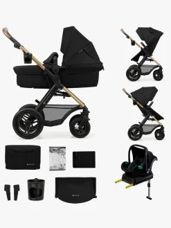 Kinderkraft MOOV 2 4-in-1 Air Duovogn, Pure Black