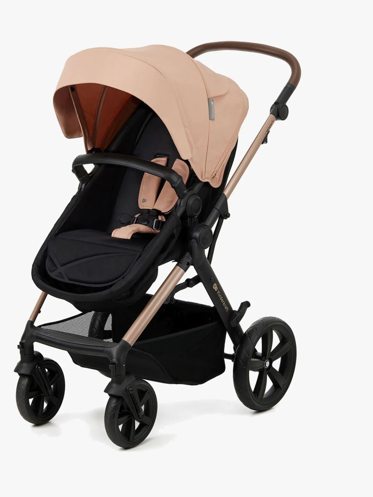 Kinderkraft Duo- & Kombivogne*MOOV 2 4-in-1 Duovogn, Sand Beige