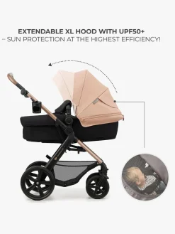Kinderkraft Duo- & Kombivogne*MOOV 2 4-in-1 Duovogn, Sand Beige