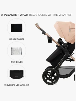 Kinderkraft Duo- & Kombivogne*MOOV 2 4-in-1 Duovogn, Sand Beige