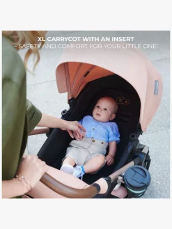 Kinderkraft Duo- & Kombivogne*MOOV 2 4-in-1 Duovogn, Sand Beige