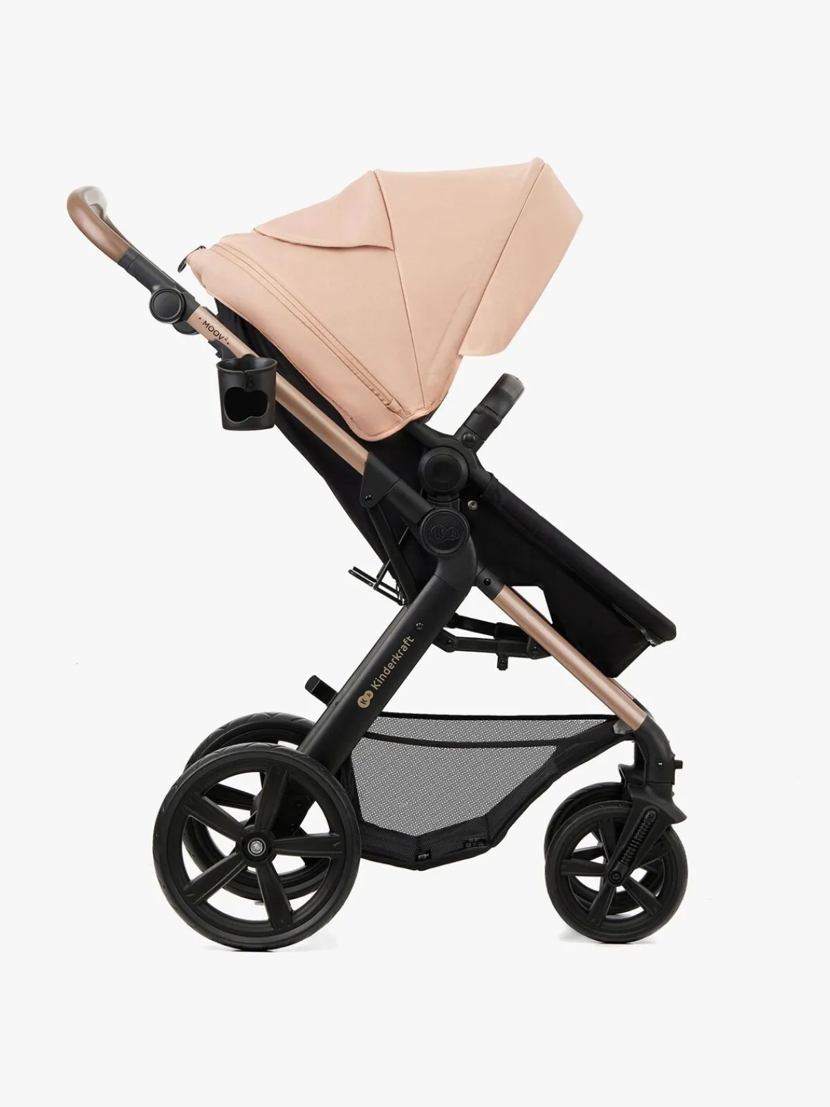 Kinderkraft Duo- & Kombivogne*MOOV 2 4-in-1 Duovogn, Sand Beige