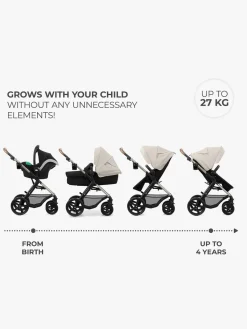 Kinderkraft MOOV 2 4-in-1 Duovogn, Moonlight Grey