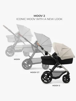 Kinderkraft MOOV 2 4-in-1 Duovogn, Moonlight Grey