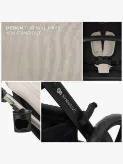 Kinderkraft MOOV 2 4-in-1 Duovogn, Moonlight Grey