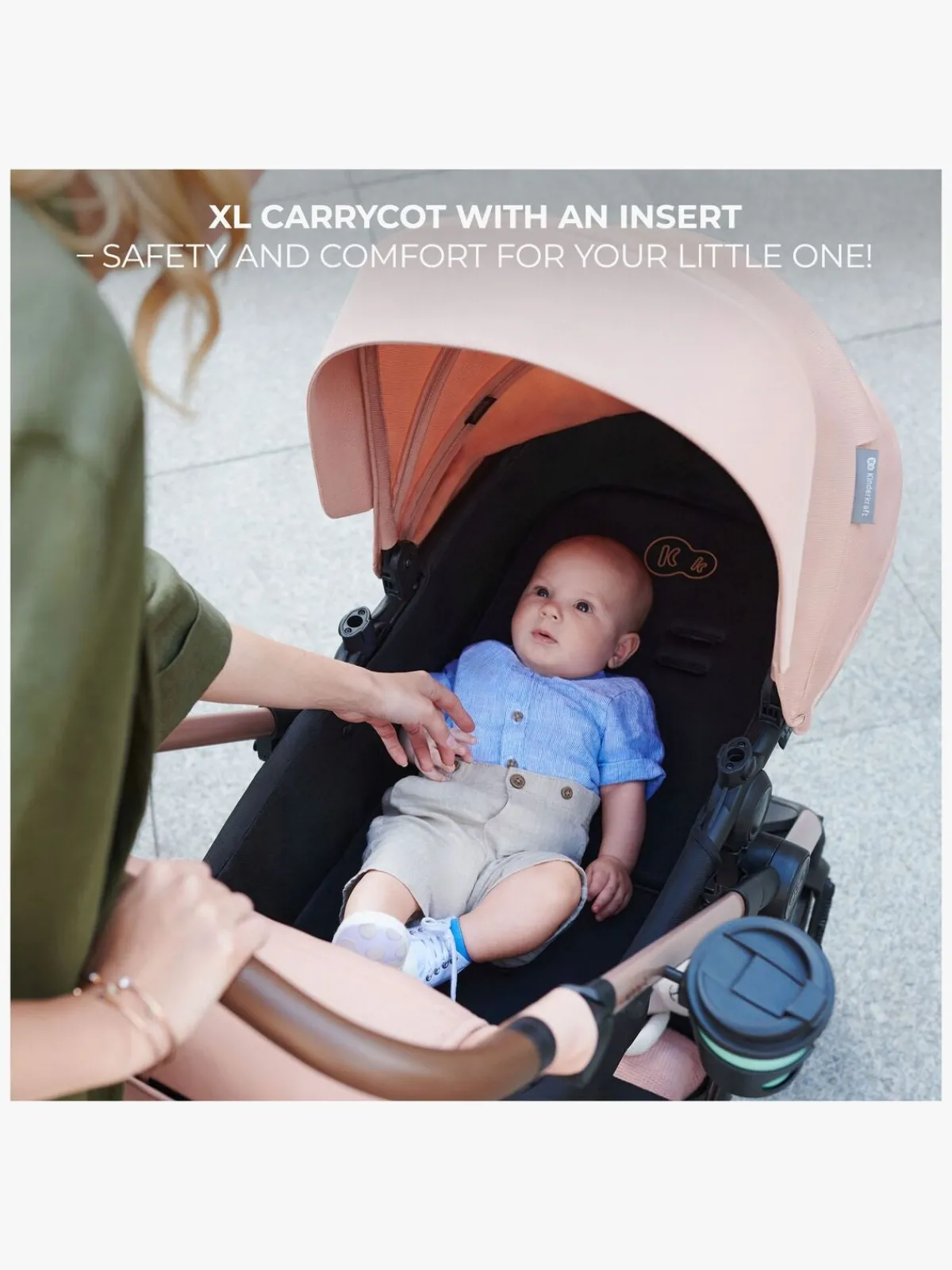 Kinderkraft MOOV 2 4-in-1 Duovogn, Moonlight Grey