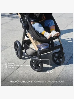 Kinderkraft MOOV 2 3-in-1 Kombivogn, Sand