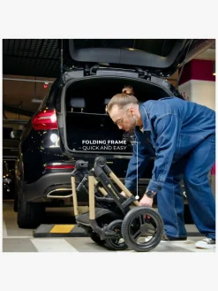 Kinderkraft Duo- & Kombivogne*MOOV 2 XL Air Kombivogn, Pure Black Sort