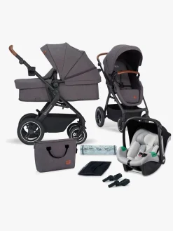Kinderkraft Vognpakker>Multifunctional 3-in-1 B-Tour Mink Pro Kombivogn, Dark Grey