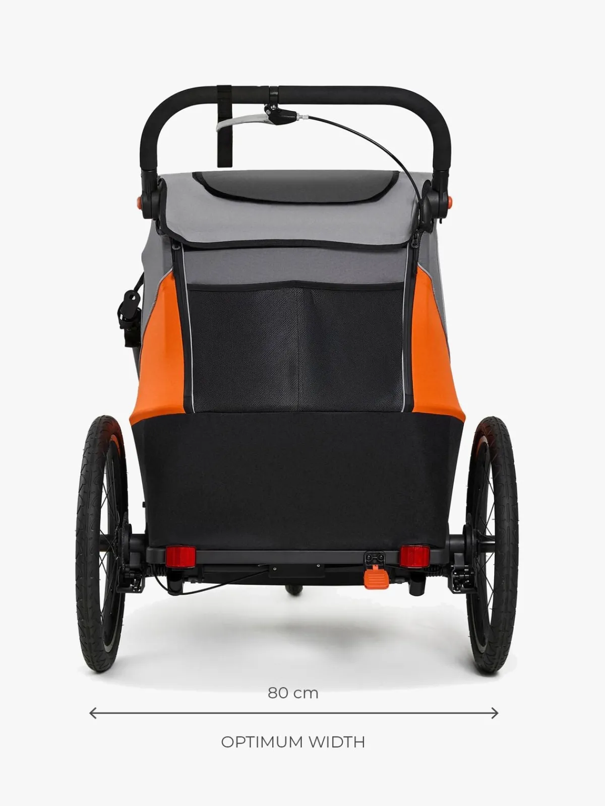 Kinderkraft Aktivitetsvogne*Nava Cykelanhænger, Sunny Orange