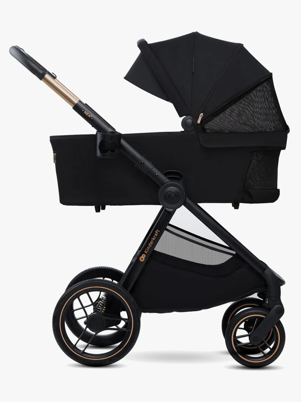 Kinderkraft NEA 2-in-1 Duovogn, Midnight Black
