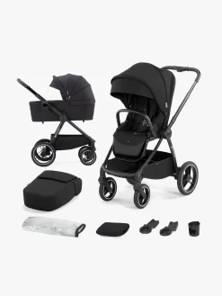 Kinderkraft Duo- & Kombivogne*NEA 2-in-1 Duovogn, Midnight Black Sort