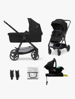 Kinderkraft NEWLY Mink Pro Kombivogn 4-i-1, Classic Black