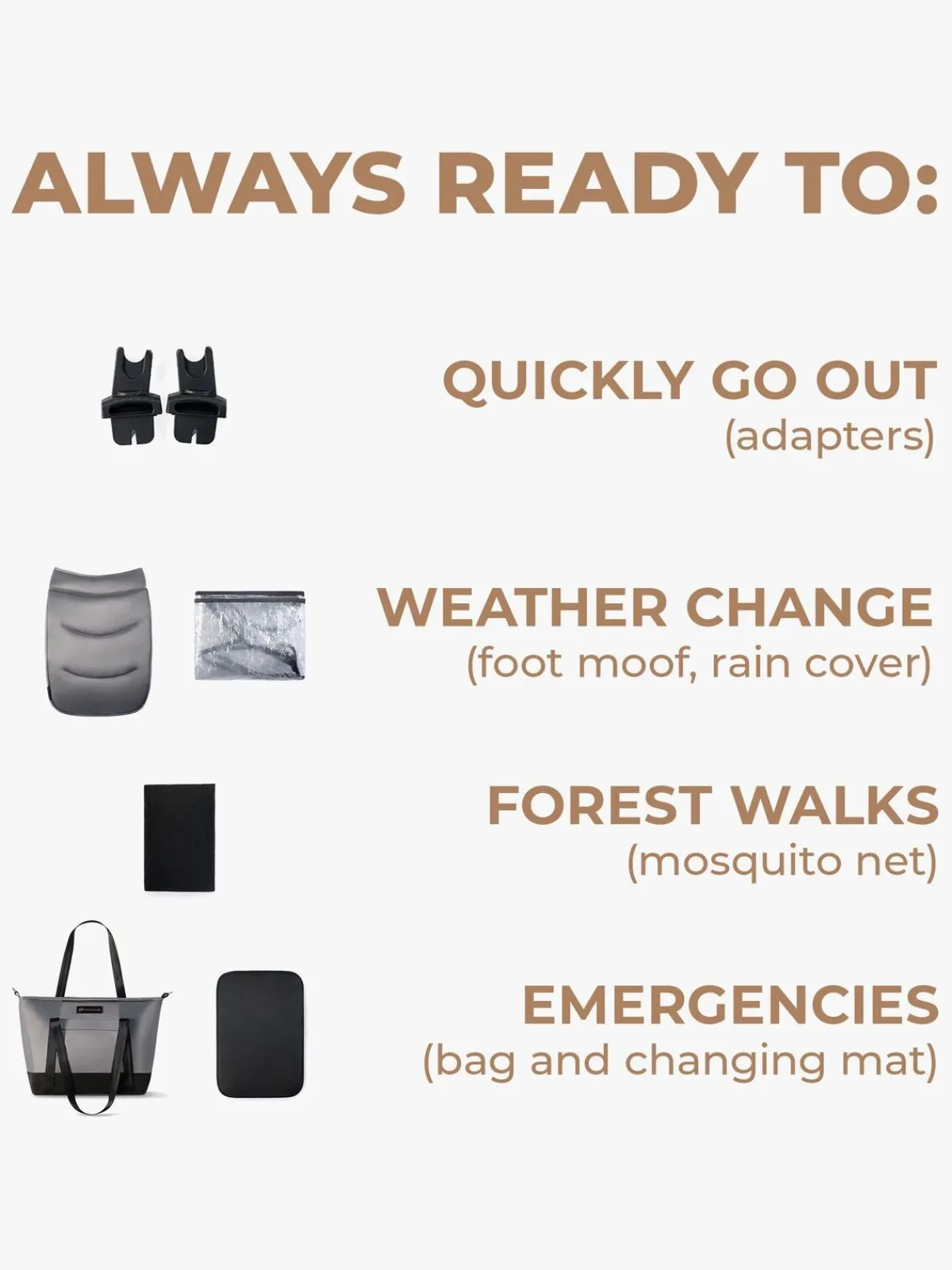 Kinderkraft Prime 2 2-in-1 Duovogn, Shadow Grey