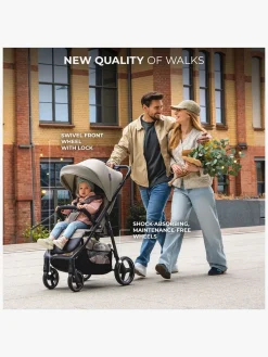 Kinderkraft Rejseklapvogne>Trig 3 Klapvogn, Stone