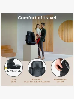 Kinderkraft Autostole 15-36 Kg*XPAND 2 i-Size Autostol, Graphite Black Sort