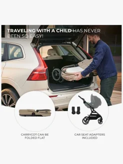 Kinderkraft YOXI 2-in-1 Duovogn, Sand