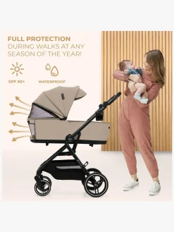 Kinderkraft YOXI 2-in-1 Duovogn, Sand