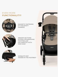 Kinderkraft YOXI 2-in-1 Duovogn, Sand