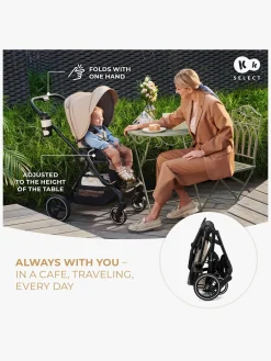 Kinderkraft YOXI 2-in-1 Duovogn, Sand