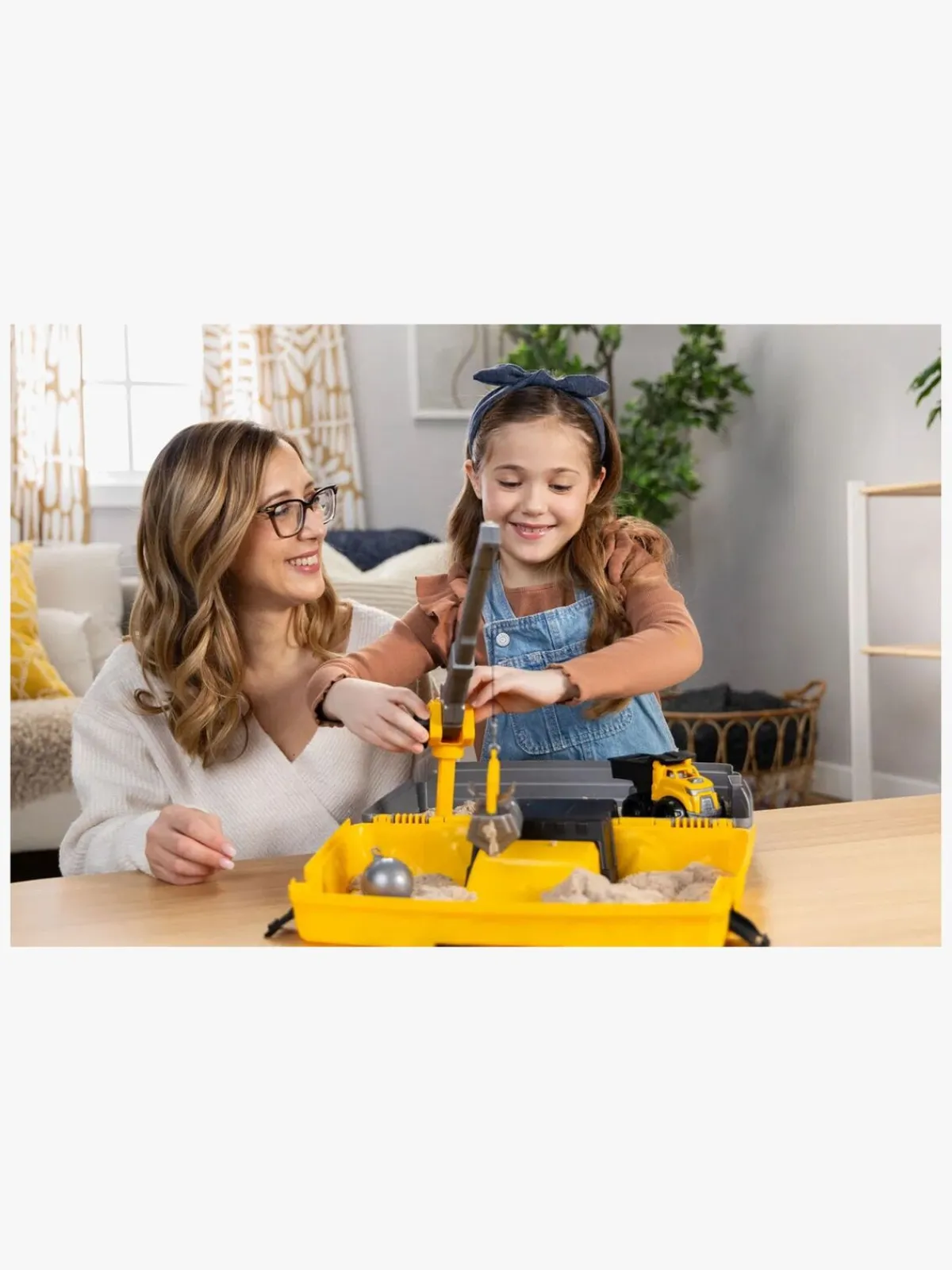 KineticSand Kinetic Sand Byggeplads Sammenklappelig Sandkasse