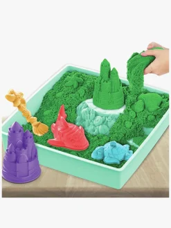 KineticSand Kinetic Sand Legesæt Sandkasse Grøn