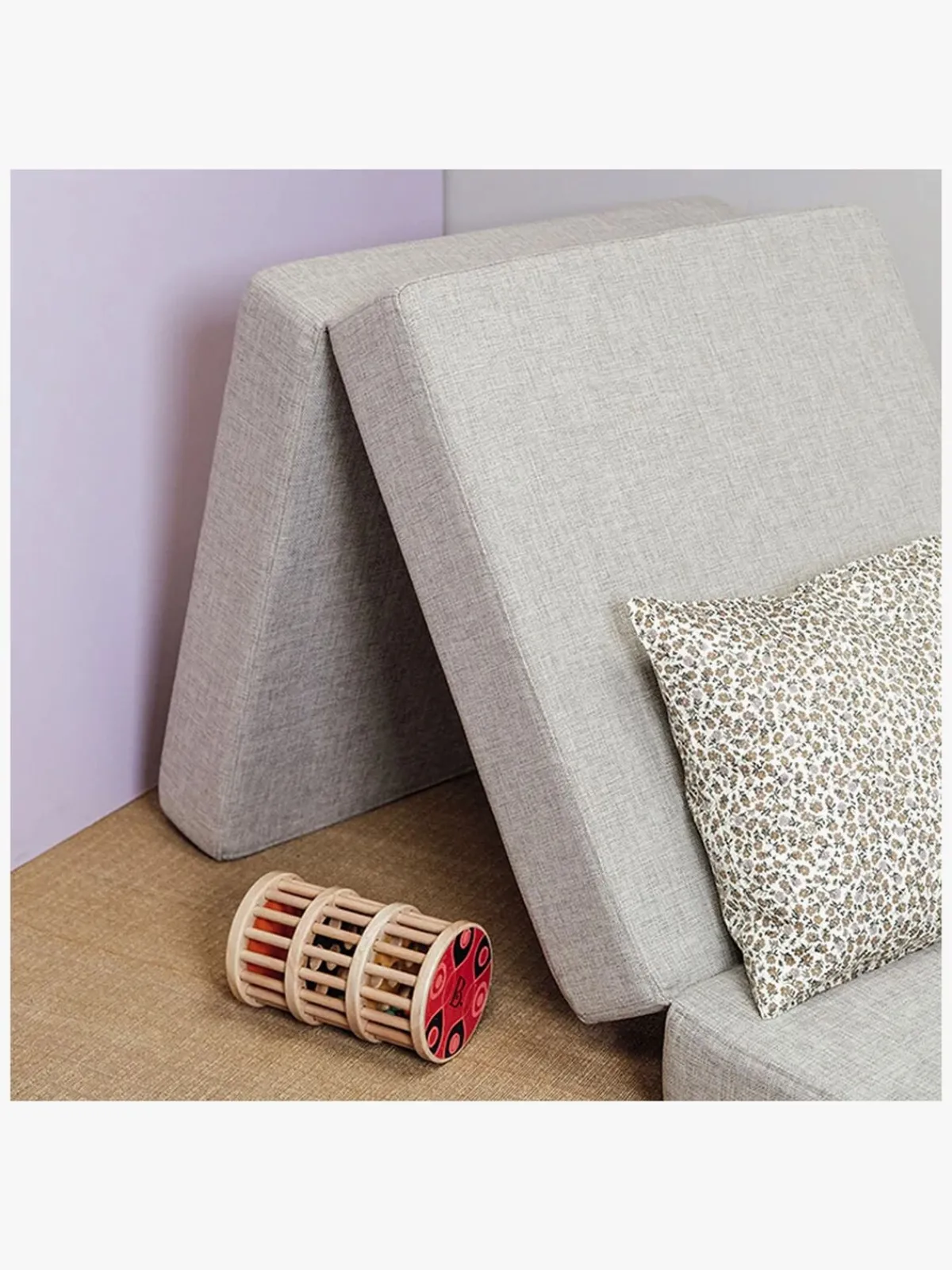 KlipKlap Børnesenge & Tilbehør*3 Fold Single Madras, Beige