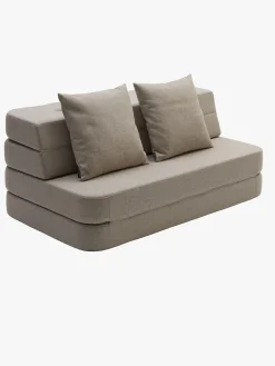 KlipKlap Børnemøbler*3 Fold Sofa, Sandfarvet