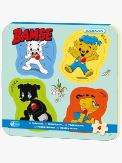 Bamse Kärnan Verdens Stærkeste Bjørn Knoppuslespil 4 Brikker