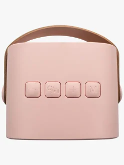 Lalarma Elektronik & Media*Bluetooth-højttaler med Trådløs Mikrofon, Rose Lyserød