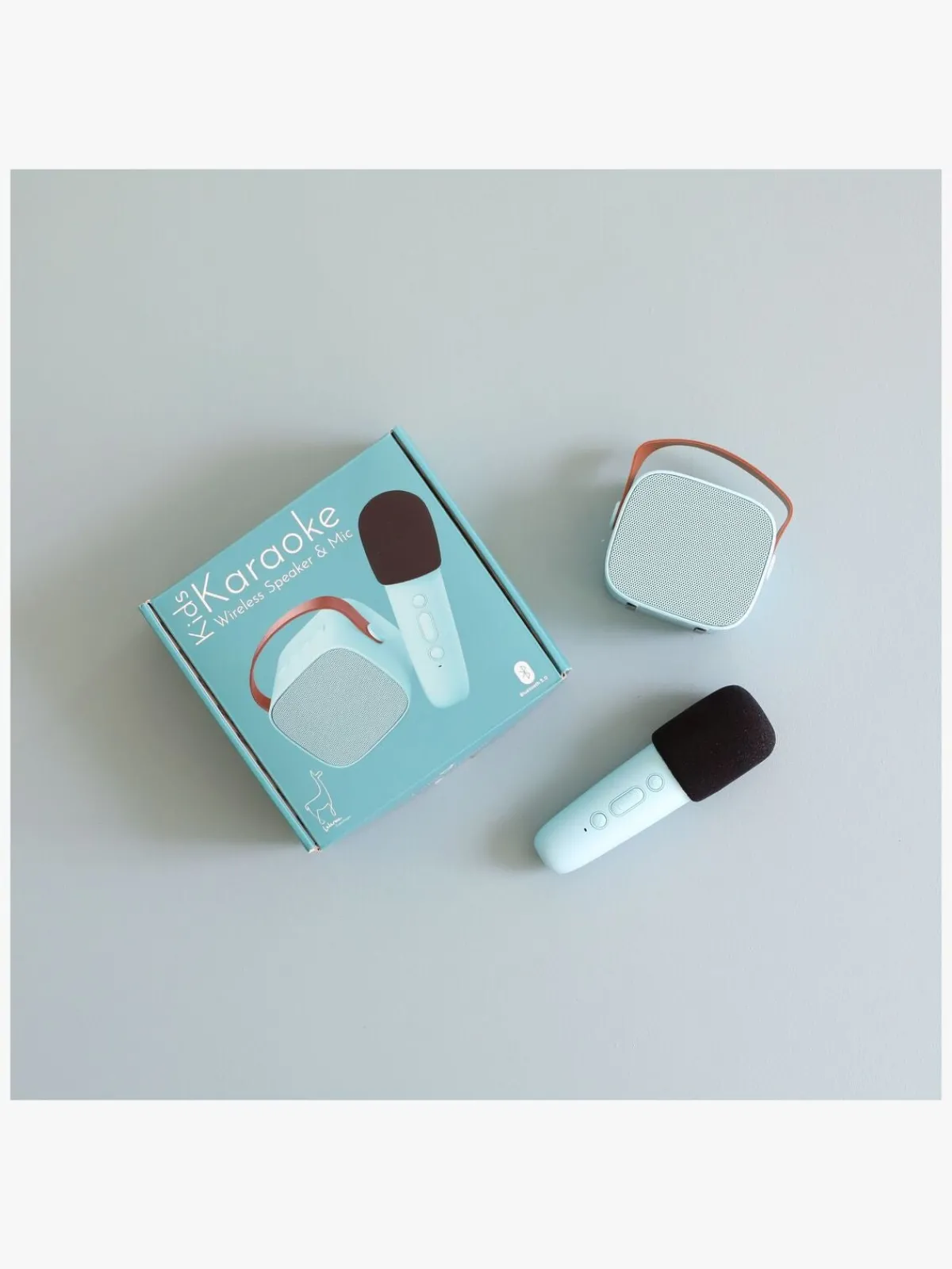 Lalarma Elektronik & Media*Bluetooth-højttaler med Trådløs Mikrofon, Blå Blå