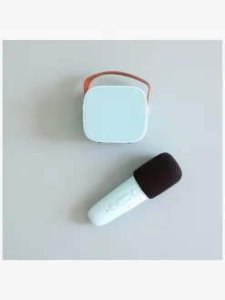 Lalarma Elektronik & Media*Bluetooth-højttaler med Trådløs Mikrofon, Blå Blå