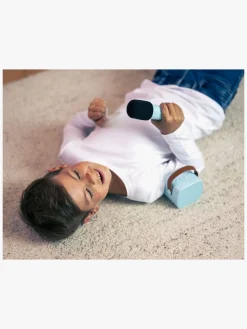 Lalarma Elektronik & Media*Bluetooth-højttaler med Trådløs Mikrofon, Blå Blå