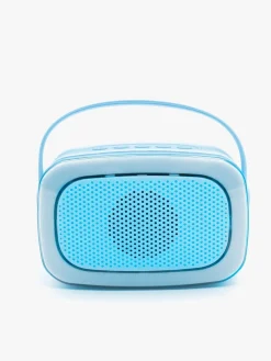 Lalarma Elektronik & Media*Karaokesæt med LED-lys & 2 Mikrofoner, Blå Blå