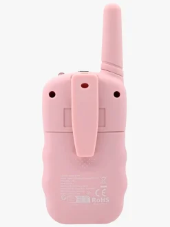 Lalarma Elektronik & Media*Mix And Match Walkie Talkie med 3km Rækkevidde, Rose Lyserød