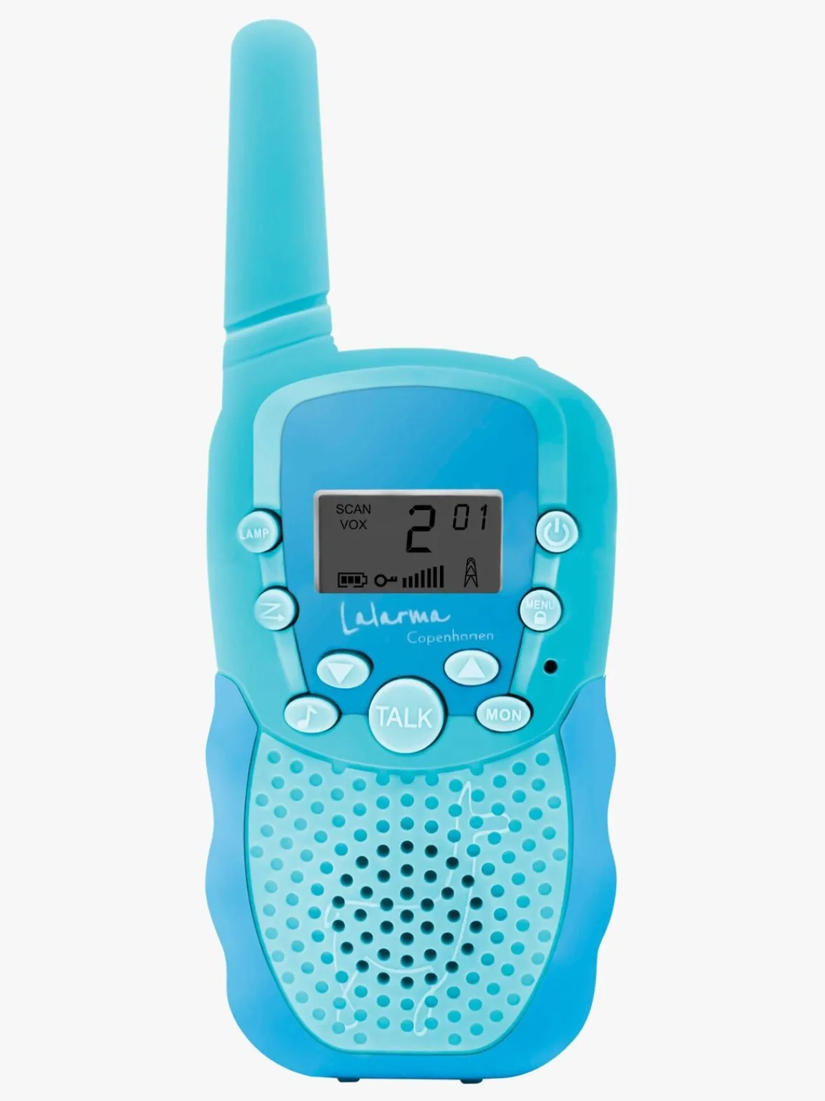 Lalarma Elektronik & Media*Mix And Match Walkie Talkie med 3km Rækkevidde, Blå Blå