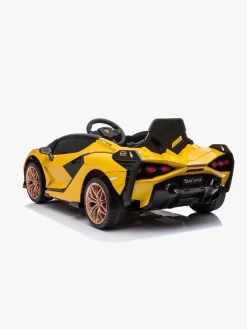 Lamborghini Elbiler & -Køretøjer>Sian Elbil, Gul